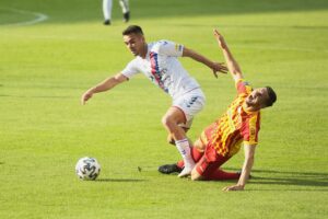 23.06.2020. Kielce. 32. kolejka PKO Ekstraklasy: Korona Kielce - Raków Częstochowa / Wiktor Taszłow / Radio Kielce