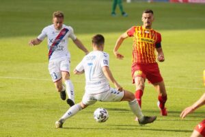 23.06.2020. Kielce. 32. kolejka PKO Ekstraklasy: Korona Kielce - Raków Częstochowa / Wiktor Taszłow / Radio Kielce