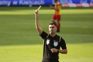 23.06.2020. Kielce. 32. kolejka PKO Ekstraklasy: Korona Kielce - Raków Częstochowa / Wiktor Taszłow / Radio Kielce