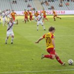 23.06.2020. Kielce. 32. kolejka PKO Ekstraklasy: Korona Kielce - Raków Częstochowa / Wiktor Taszłow / Radio Kielce