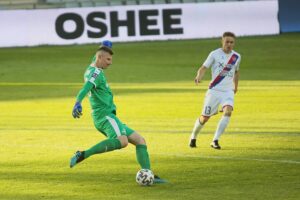 23.06.2020. Kielce. 32. kolejka PKO Ekstraklasy: Korona Kielce - Raków Częstochowa / Wiktor Taszłow / Radio Kielce