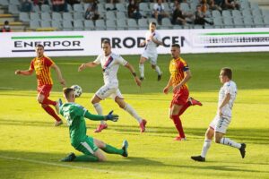 23.06.2020. Kielce. 32. kolejka PKO Ekstraklasy: Korona Kielce - Raków Częstochowa / Wiktor Taszłow / Radio Kielce