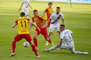 23.06.2020. Kielce. 32. kolejka PKO Ekstraklasy: Korona Kielce - Raków Częstochowa / Wiktor Taszłow / Radio Kielce