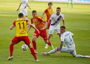 23.06.2020. Kielce. 32. kolejka PKO Ekstraklasy: Korona Kielce - Raków Częstochowa / Wiktor Taszłow / Radio Kielce