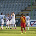 23.06.2020. Kielce. 32. kolejka PKO Ekstraklasy: Korona Kielce - Raków Częstochowa / Wiktor Taszłow / Radio Kielce