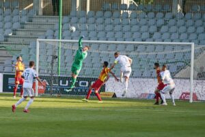 23.06.2020. Kielce. 32. kolejka PKO Ekstraklasy: Korona Kielce - Raków Częstochowa / Wiktor Taszłow / Radio Kielce