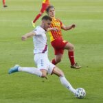 23.06.2020. Kielce. 32. kolejka PKO Ekstraklasy: Korona Kielce - Raków Częstochowa / Wiktor Taszłow / Radio Kielce
