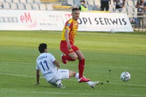 23.06.2020. Kielce. 32. kolejka PKO Ekstraklasy: Korona Kielce - Raków Częstochowa / Wiktor Taszłow / Radio Kielce