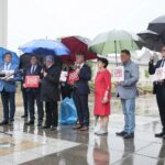 24.06.2020. Kielce. Konferencja posła Krzysztofa Lipca dotycząca Funduszu Inwestycji Samorządowych / Wiktor Taszłow / Radio Kielce