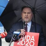 24.06.2020. Kielce. Konferencja posła Krzysztofa Lipca dotycząca Funduszu Inwestycji Samorządowych. Na zdjęciu: Marek Kwitek - poseł / Wiktor Taszłow / Radio Kielce