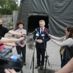 Medycznego i Transportu Sanitarnego w Kielcach, Zbigniew Koniusz - wojewoda świętokrzyski / Wiktor Taszłow / Radio Kielce