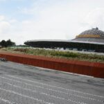 25.06.2020. Kielce. Prace wykończeniowe przy budowie dworca autobusowego / Wiktor Taszłow / Radio Kielce