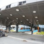 25.06.2020. Kielce. Prace wykończeniowe przy budowie dworca autobusowego / Wiktor Taszłow / Radio Kielce