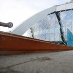 25.06.2020. Kielce. Prace wykończeniowe przy budowie dworca autobusowego / Wiktor Taszłow / Radio Kielce