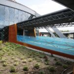 25.06.2020. Kielce. Prace wykończeniowe przy budowie dworca autobusowego / Wiktor Taszłow / Radio Kielce