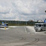 25.06.2020. Kielce. Prace wykończeniowe przy budowie dworca autobusowego / Wiktor Taszłow / Radio Kielce