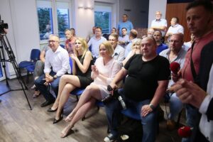 28.06.2020. Kielce. Sztab wyborczy Platformy Obywatelskiej / Wiktor Taszłow / Radio Kielce