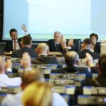 30.06.2020. Kielce. XX Sesja Rady Powiatu / Wiktor Taszłow / Radio Kielce