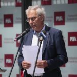 30.06.2020. Kielce. Uroczyste otwarcie budynku CENWIS Politechniki Świętokrzyskiej. Na zdjęciu: Wiesław Trąbczyński -