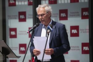 30.06.2020. Kielce. Uroczyste otwarcie budynku CENWIS Politechniki Świętokrzyskiej. Na zdjęciu: Wiesław Trąbczyński -