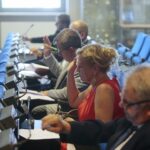 30.06.2020. Kielce. XX Sesja Rady Powiatu / Wiktor Taszłow / Radio Kielce