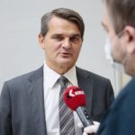 02.06.2020. Kielce. Wybory Rektora UJK w Kielcach. Na zdjęciu: prof. Jacek Semaniak - rektor UJK / Wiktor Taszłow / Radio Kielce