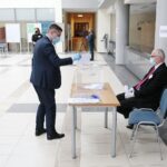 02.06.2020. Kielce. Wybory Rektora UJK w Kielcach / Wiktor Taszłow / Radio Kielce