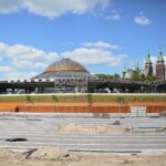 02.06.2020. Kielce. Budowa Dworca Autobusowego / Wiktor Taszłow / Radio Kielce