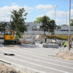 02.06.2020. Kielce. Budowa Dworca Autobusowego / Wiktor Taszłow / Radio Kielce