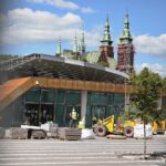 02.06.2020. Kielce. Budowa Dworca Autobusowego / Wiktor Taszłow / Radio Kielce