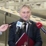 03.06.2020. Kielce. Briefing poświęcony wsparciu dla przedsiębiorców. Na zdjęciu: Zbigniew Koniusz - wojewoda świętokrzyski / Wiktor Taszłow / Radio Kielce