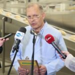 03.06.2020. Kielce. Briefing poświęcony wsparciu dla przedsiębiorców. Na zdjęciu: Roman Smolarski - właściciel Piekarni Pod Telegrafem / Wiktor Taszłow / Radio Kielce