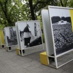 03.06.2020. Kielce. Wystawa o papieskiej pielgrzymce "Wstańcie, chodźmy ..." / Wiktor Taszłow / Radio Kielce