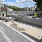 02.06.2020. Kielce. Budowa Dworca Autobusowego / Wiktor Taszłow / Radio Kielce