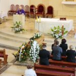 05.06.2020. Kielce/Cedzyna. Uroczystości pogrzebowe Andrzeja Borsa / Wiktor Taszłow / Radio Kielce