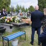 05.06.2020. Kielce/Cedzyna. Uroczystości pogrzebowe Andrzeja Borsa / Wiktor Taszłow / Radio Kielce