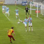 05.06.2020 Kielce. PKO Ekstraklasa. Mecz Korona Kielce - Piast Gliwice / Wiktor Taszłow / Radio Kielce
