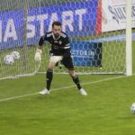 05.06.2020 Kielce. PKO Ekstraklasa. Mecz Korona Kielce - Piast Gliwice. Na zdjęciu: Frantisek Plach / Wiktor Taszłow / Radio Kielce