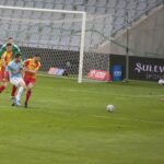 05.06.2020 Kielce. PKO Ekstraklasa. Mecz Korona Kielce - Piast Gliwice / Wiktor Taszłow / Radio Kielce