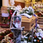 06.06.2020. Kałków. Uroczystości pogrzebowe ks. Czesława Wali / Wiktor Taszłow / Radio Kielce