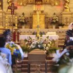 06.06.2020. Kałków. Uroczystości pogrzebowe ks. Czesława Wali / Wiktor Taszłow / Radio Kielce