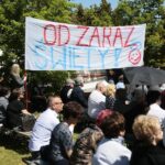 06.06.2020. Kałków. Uroczystości pogrzebowe ks. Czesława Wali / Wiktor Taszłow / Radio Kielce