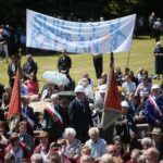 06.06.2020. Kałków. Uroczystości pogrzebowe ks. Czesława Wali / Wiktor Taszłow / Radio Kielce
