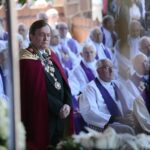 06.06.2020. Kałków. Uroczystości pogrzebowe ks. Czesława Wali / Wiktor Taszłow / Radio Kielce