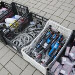 07.06.2020. Kielce. Rowery na kiermaszu letnim w Targach Kielce / Wiktor Taszłow / Radio Kielce