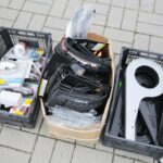 07.06.2020. Kielce. Rowery na kiermaszu letnim w Targach Kielce / Wiktor Taszłow / Radio Kielce