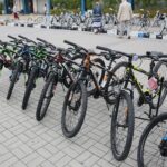 07.06.2020. Kielce. Rowery na kiermaszu letnim w Targach Kielce / Wiktor Taszłow / Radio Kielce