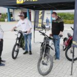 07.06.2020. Kielce. Rowery na kiermaszu letnim w Targach Kielce / Wiktor Taszłow / Radio Kielce