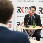 07.06.2020. Radio Kielce. Studio Polityczne. Na zdjęciu: Łukasz Wilczyński – Ruch Narodowy / Wiktor Taszłow / Radio Kielce