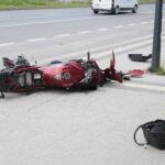 07.06.2020 Kielce. Wypadek w okolicach skrzyżowania alei Solidarności z ulicą Sandomierską / Wiktor Taszłow / Radio Kielce